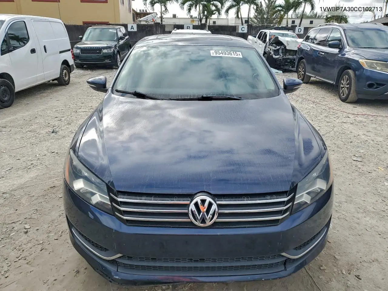 1VWBP7A30CC102713 2012 Volkswagen Passat Se