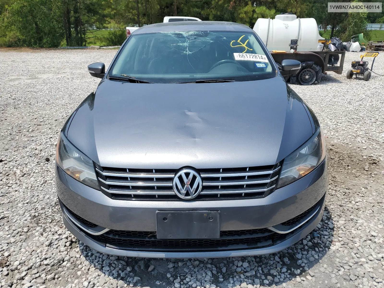 1VWBN7A34DC140114 2013 Volkswagen Passat Se