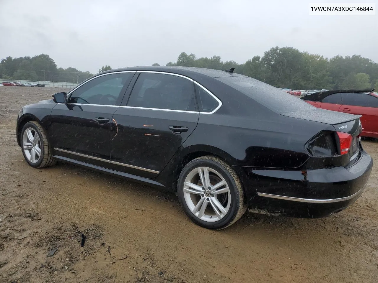 1VWCN7A3XDC146844 2013 Volkswagen Passat Sel