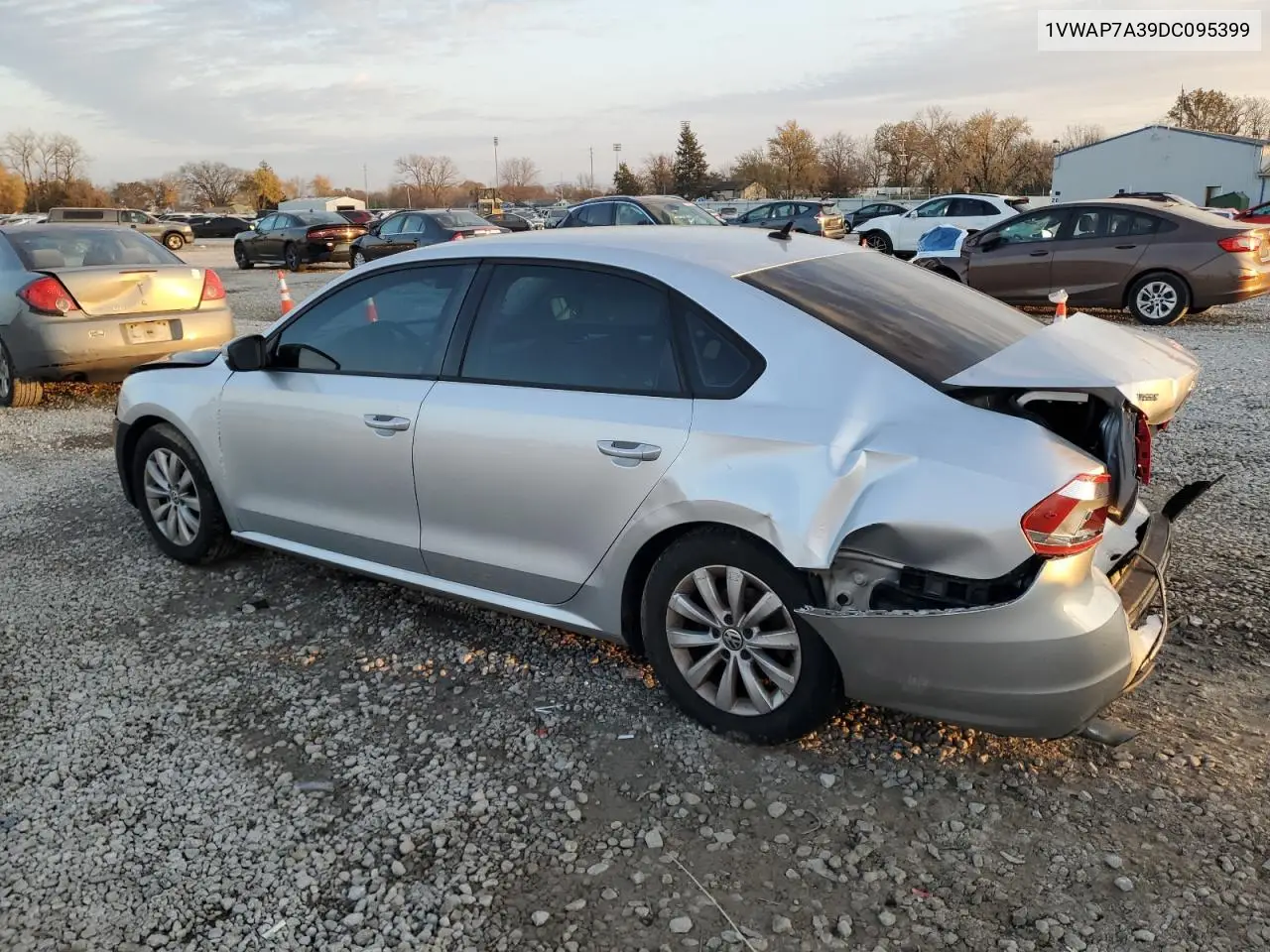 1VWAP7A39DC095399 2013 Volkswagen Passat S
