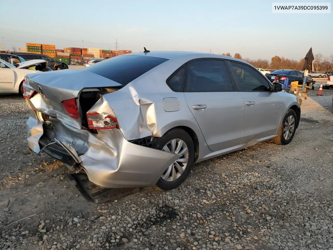 1VWAP7A39DC095399 2013 Volkswagen Passat S