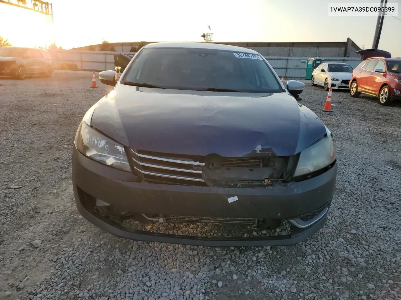 1VWAP7A39DC095399 2013 Volkswagen Passat S