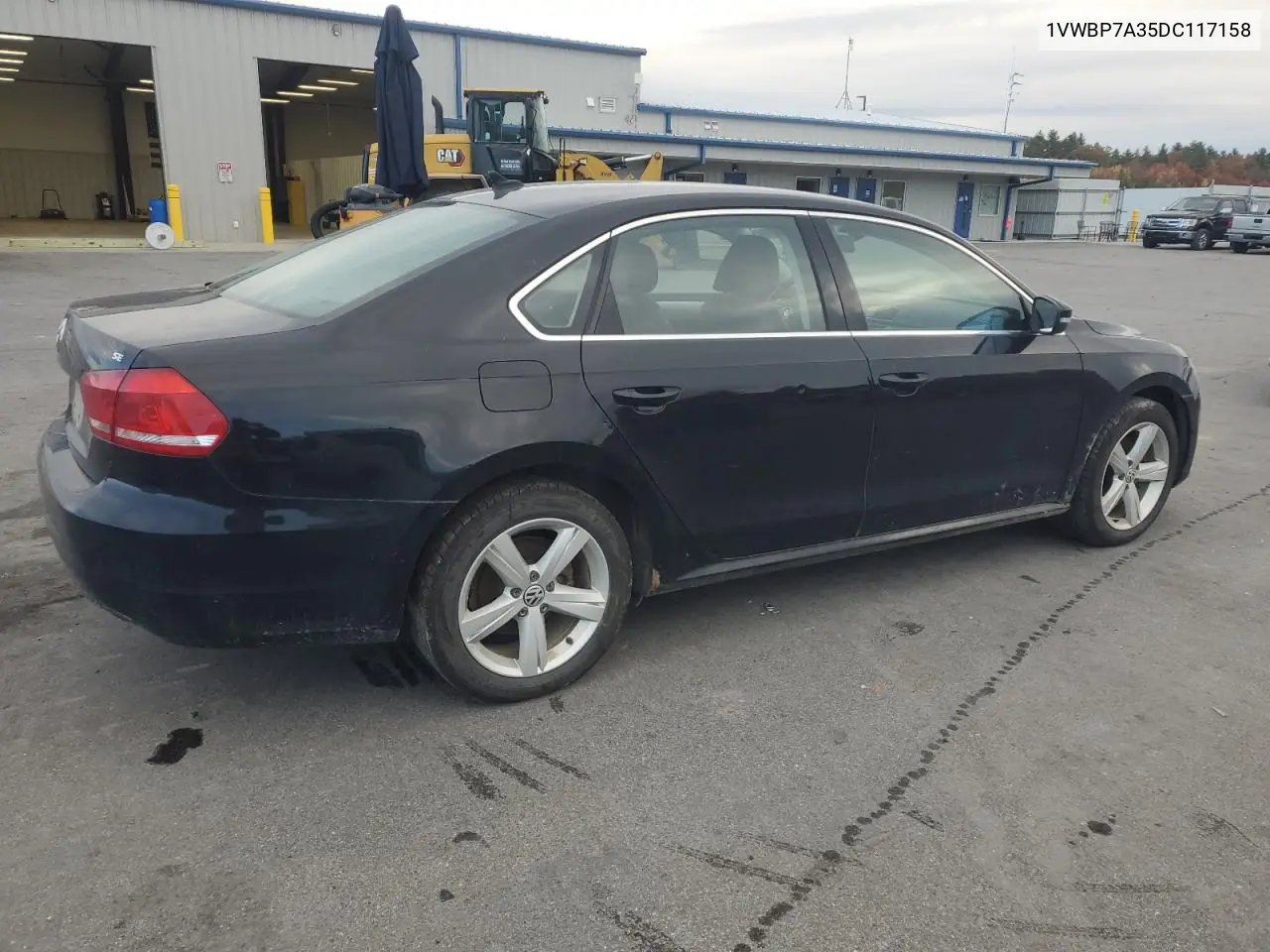 1VWBP7A35DC117158 2013 Volkswagen Passat Se