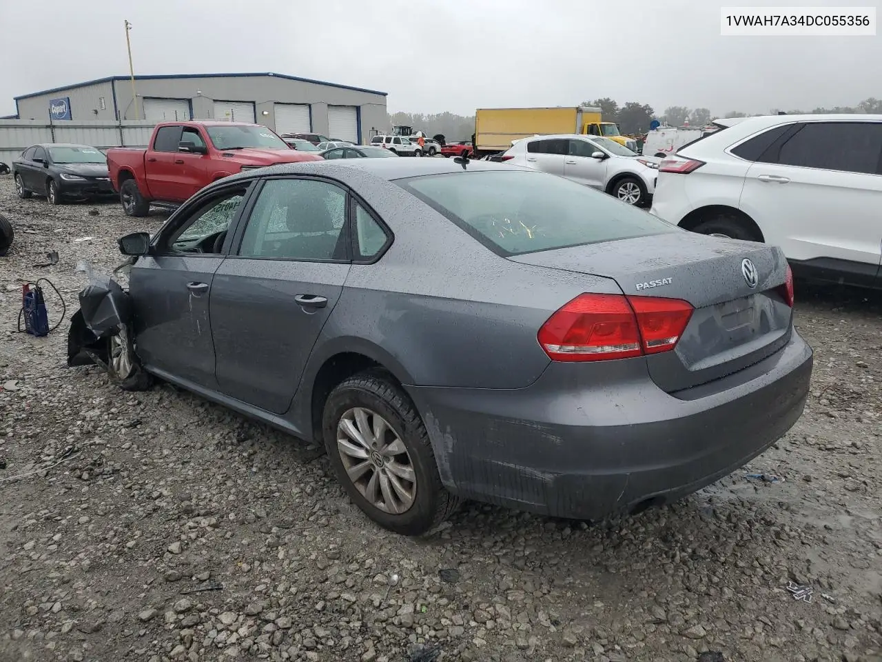 1VWAH7A34DC055356 2013 Volkswagen Passat S