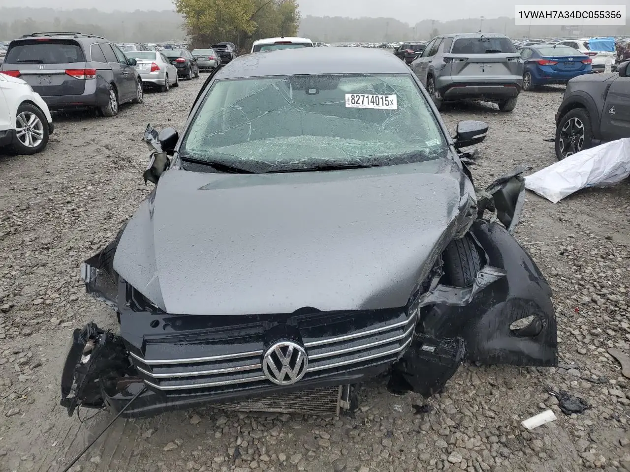 1VWAH7A34DC055356 2013 Volkswagen Passat S