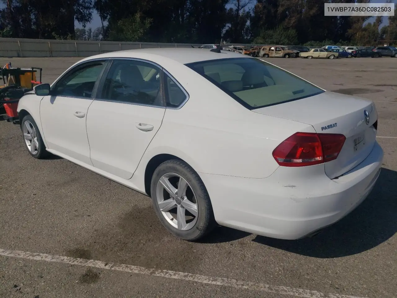 1VWBP7A36DC082503 2013 Volkswagen Passat Se