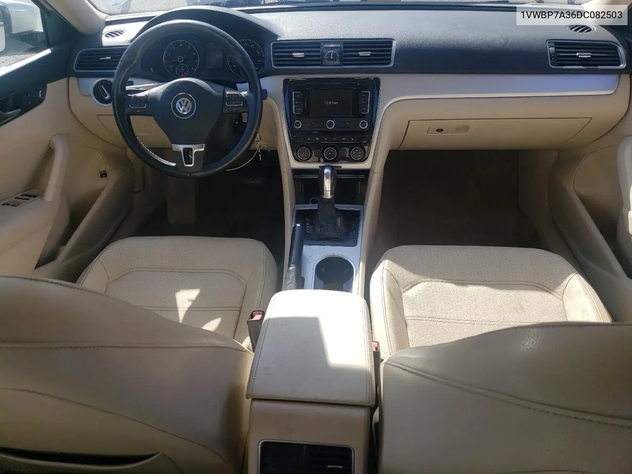 1VWBP7A36DC082503 2013 Volkswagen Passat Se