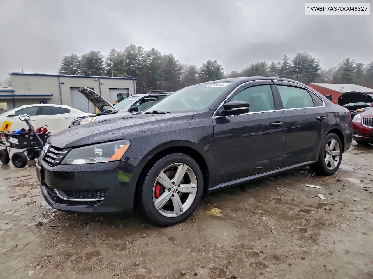 1VWBP7A37DC048327 2013 Volkswagen Passat Se