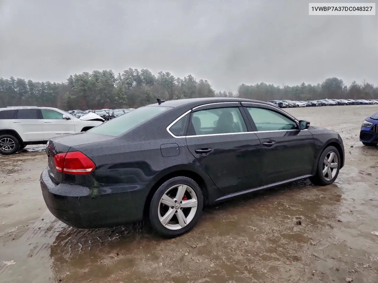 1VWBP7A37DC048327 2013 Volkswagen Passat Se