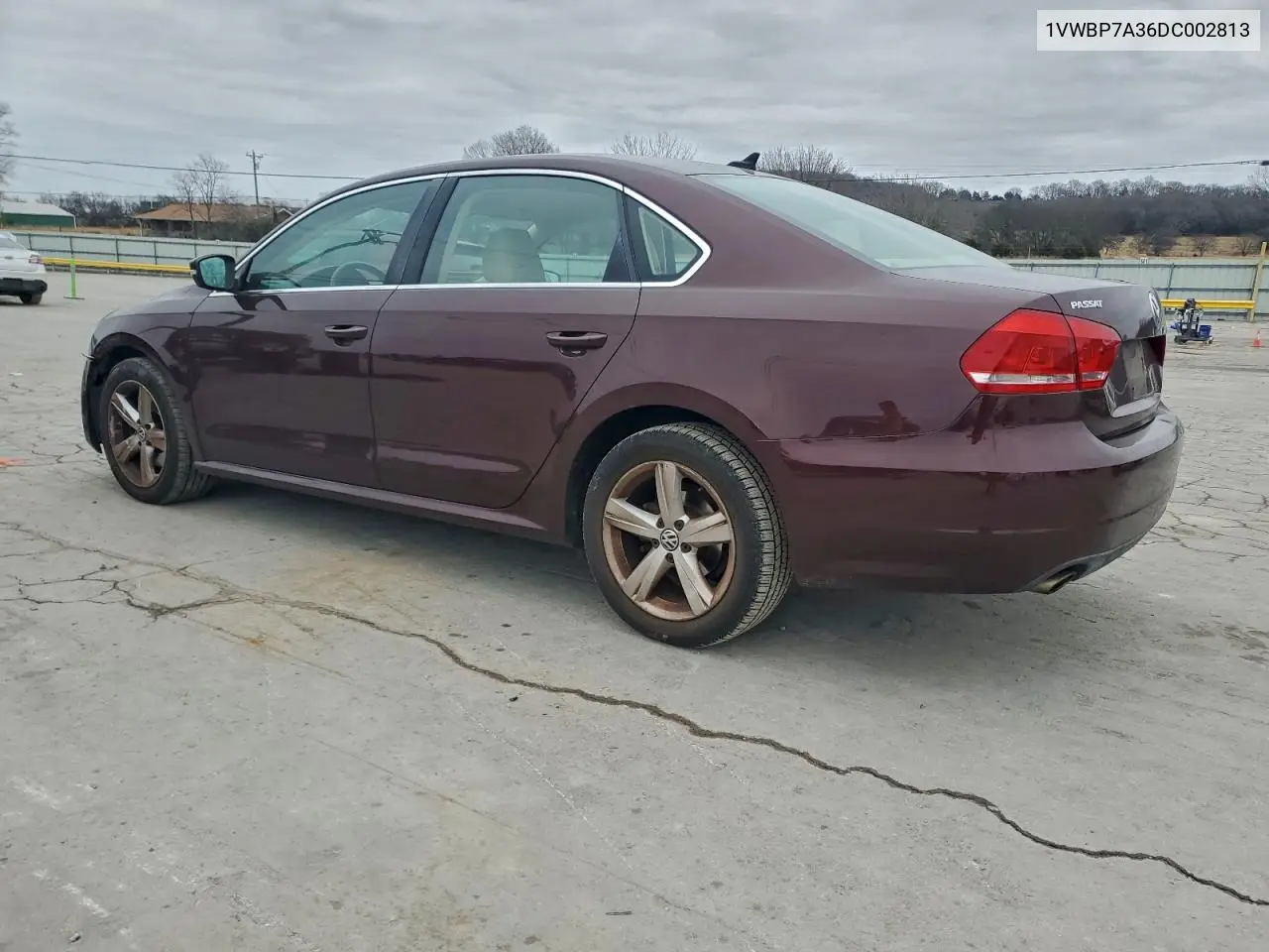 1VWBP7A36DC002813 2013 Volkswagen Passat Se