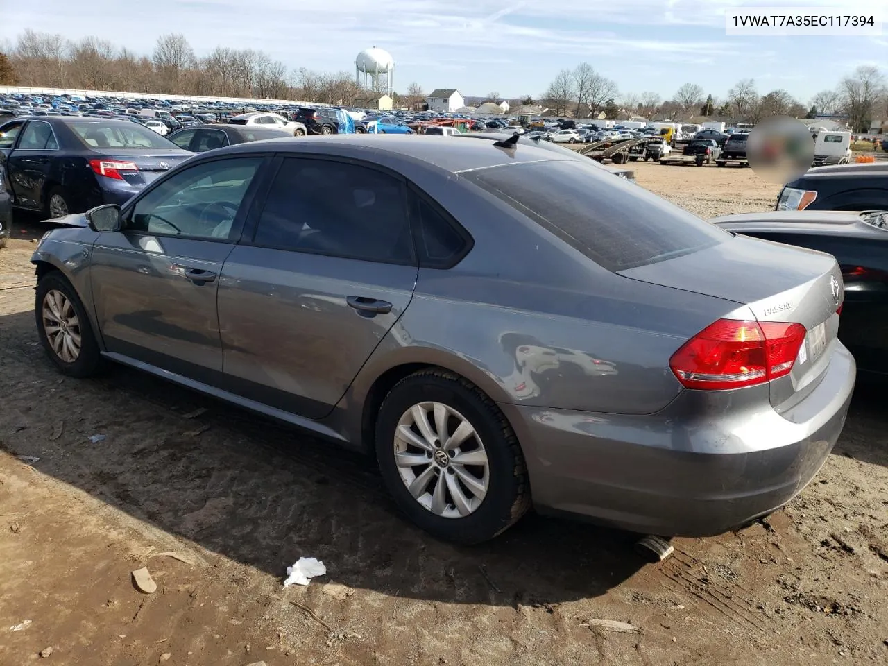 1VWAT7A35EC117394 2014 Volkswagen Passat S