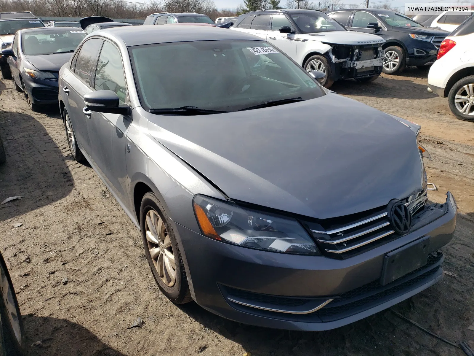 1VWAT7A35EC117394 2014 Volkswagen Passat S