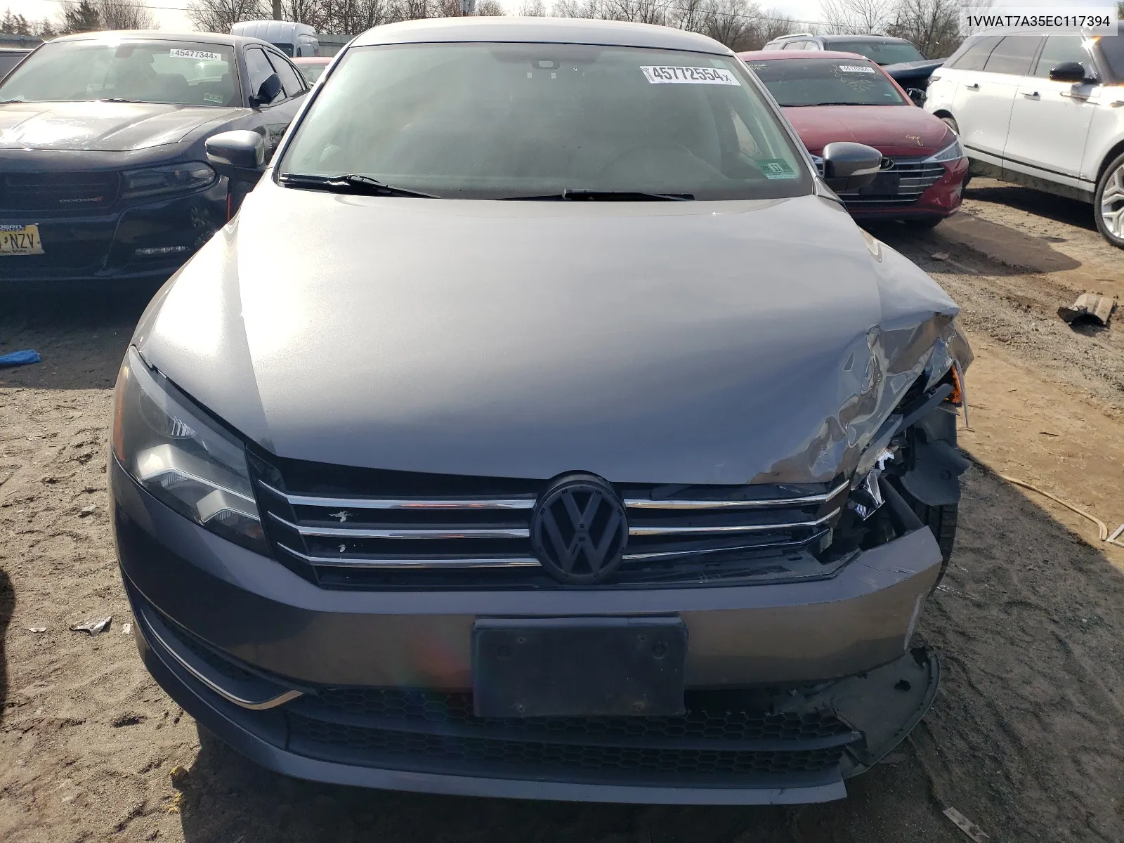 1VWAT7A35EC117394 2014 Volkswagen Passat S