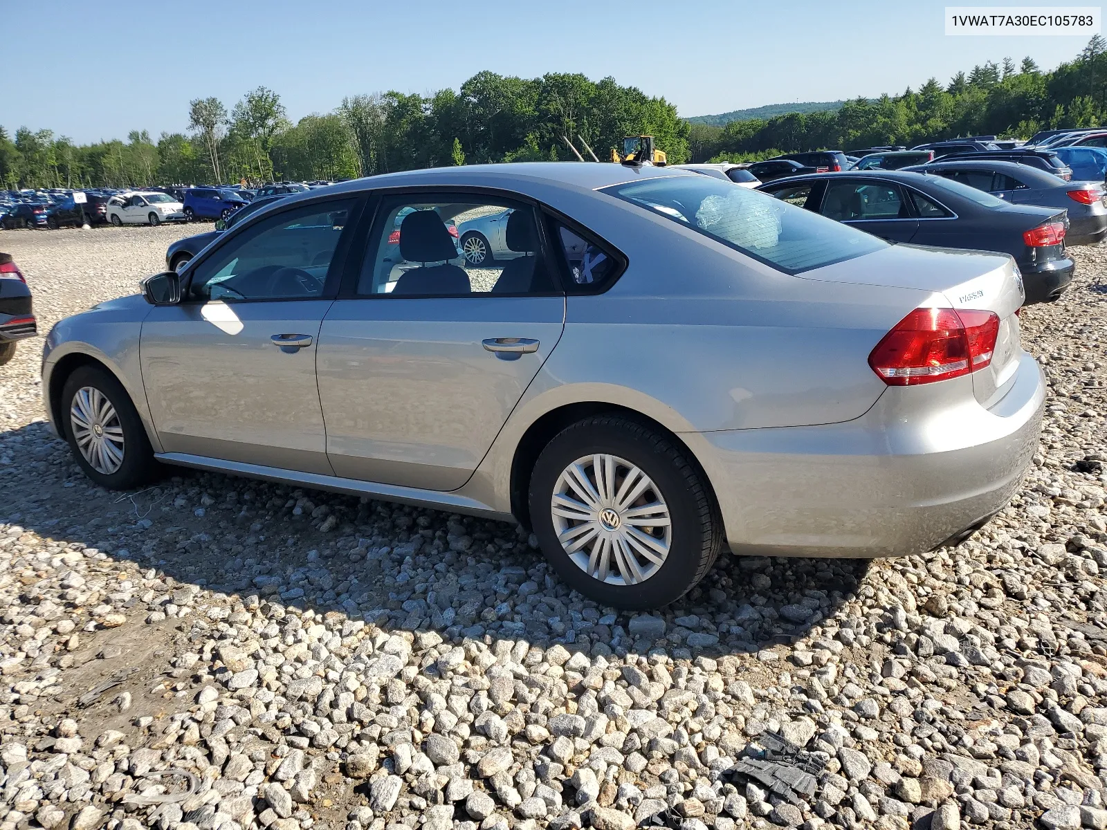 1VWAT7A30EC105783 2014 Volkswagen Passat S