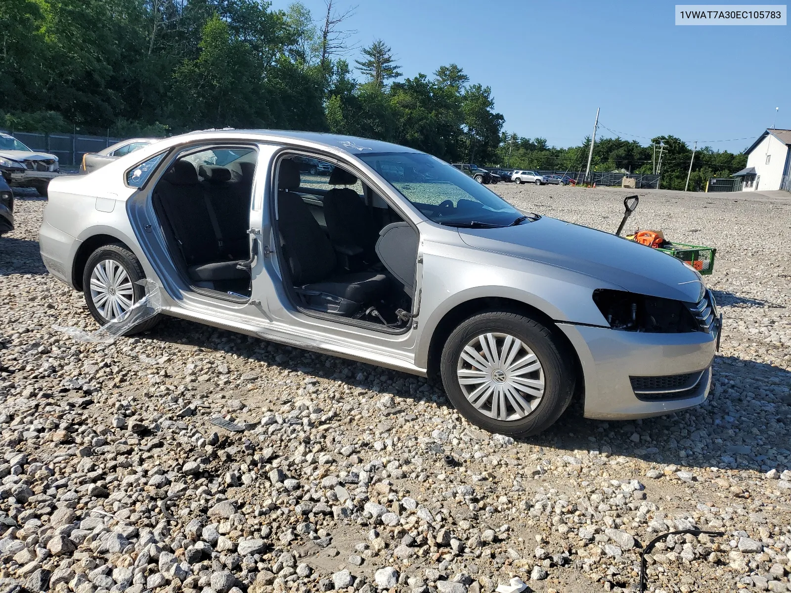 1VWAT7A30EC105783 2014 Volkswagen Passat S