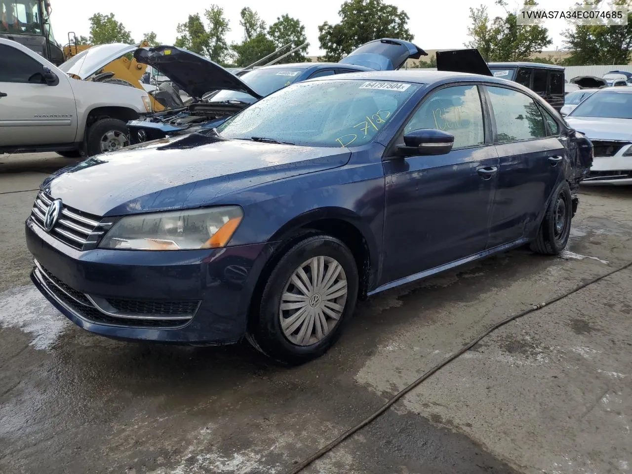 1VWAS7A34EC074685 2014 Volkswagen Passat S