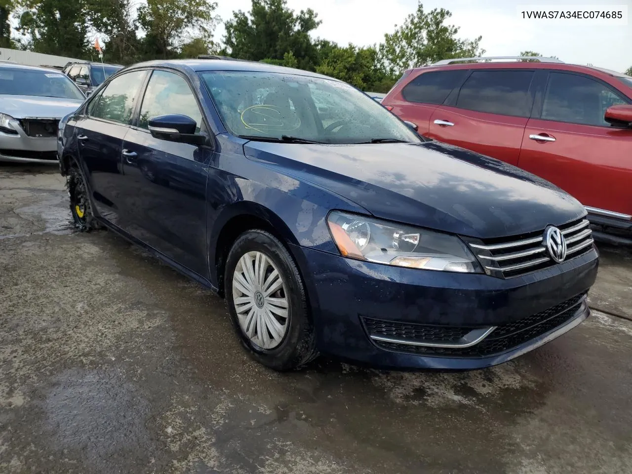 1VWAS7A34EC074685 2014 Volkswagen Passat S