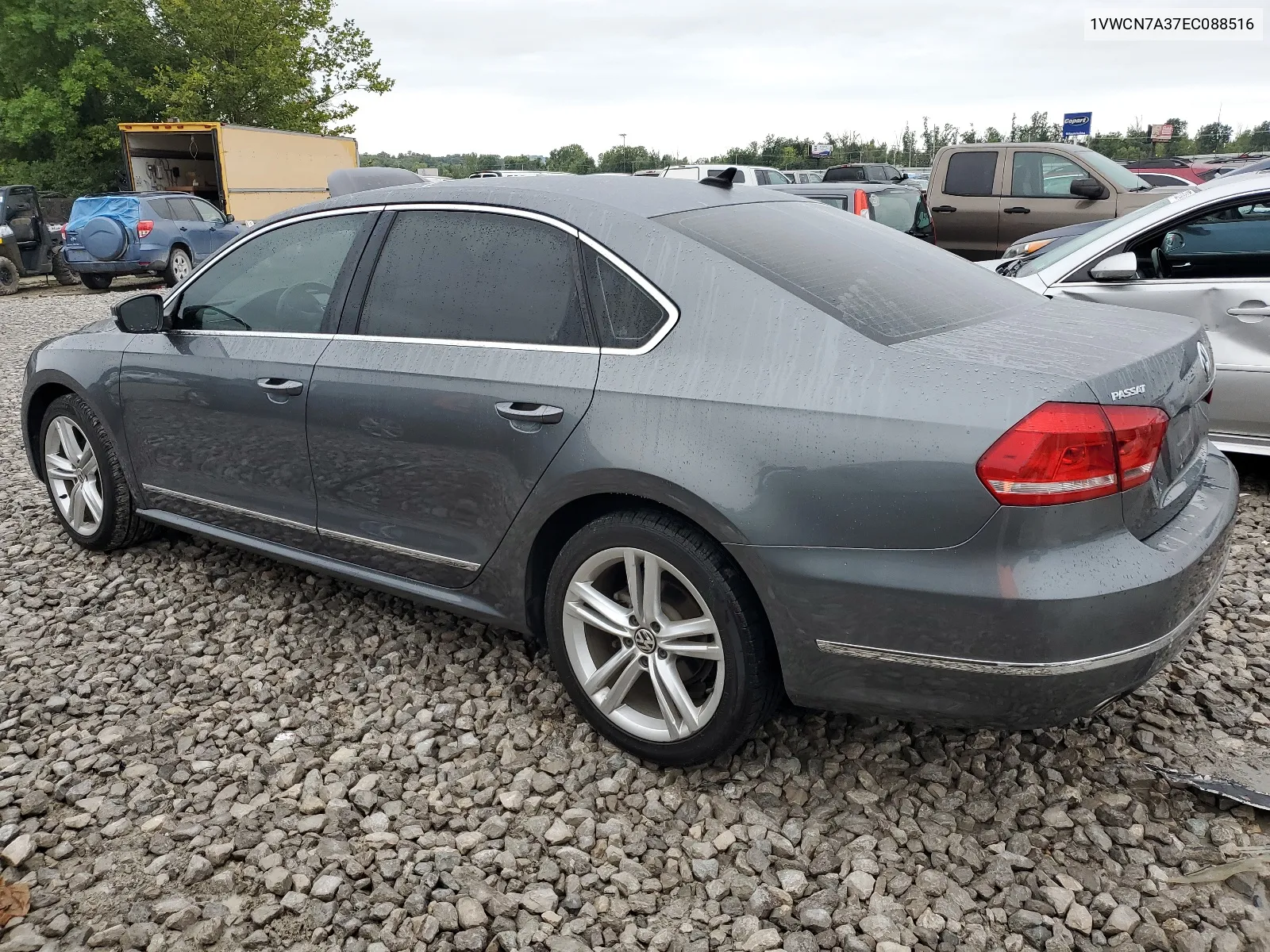 1VWCN7A37EC088516 2014 Volkswagen Passat Sel