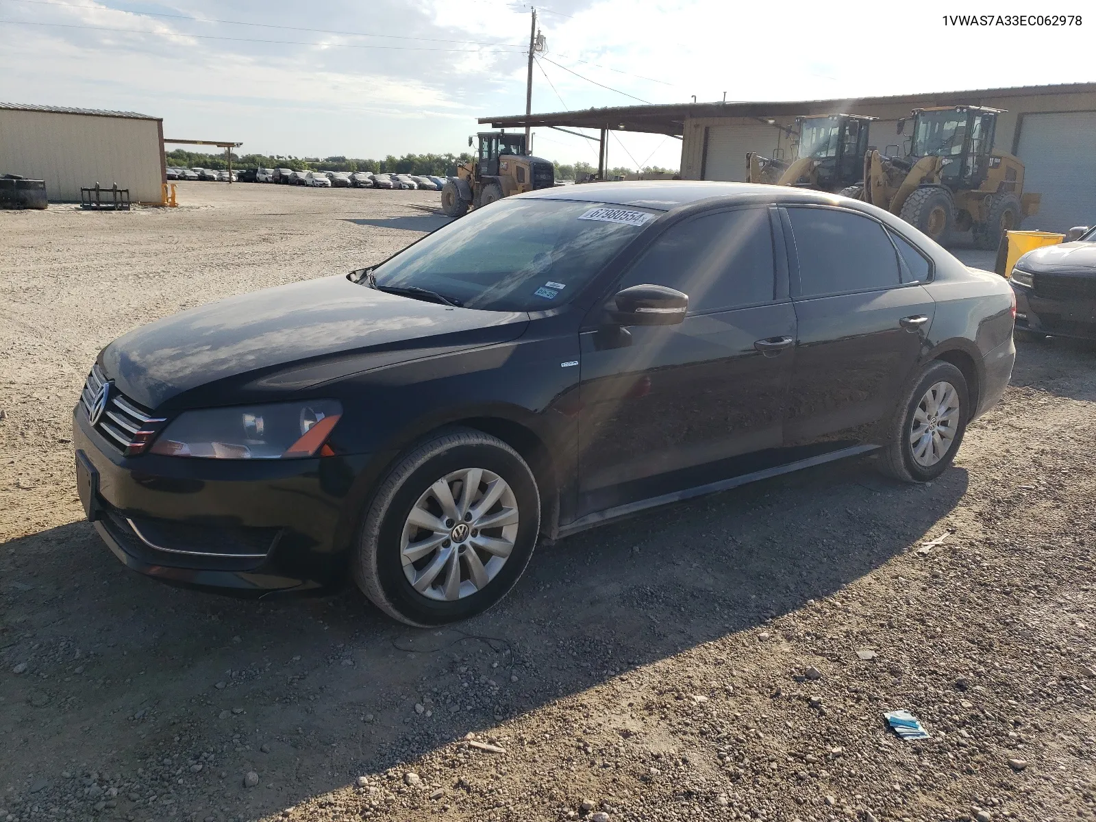 1VWAS7A33EC062978 2014 Volkswagen Passat S