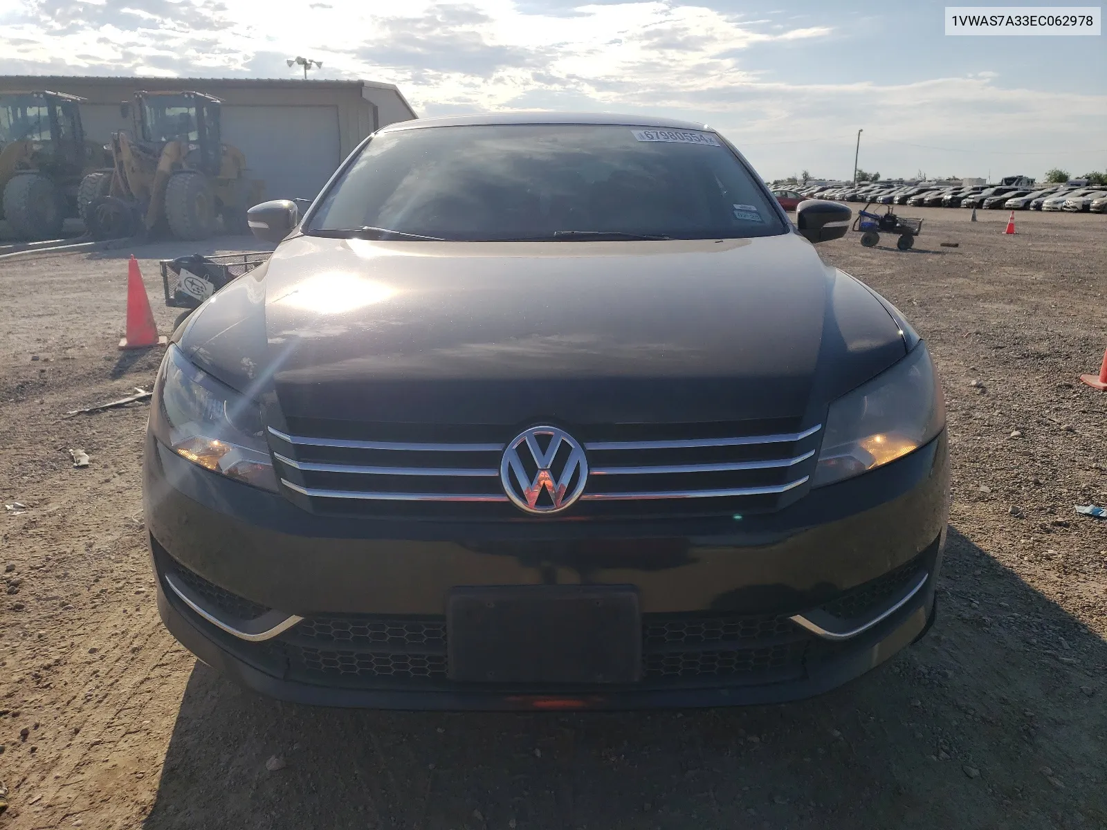 1VWAS7A33EC062978 2014 Volkswagen Passat S