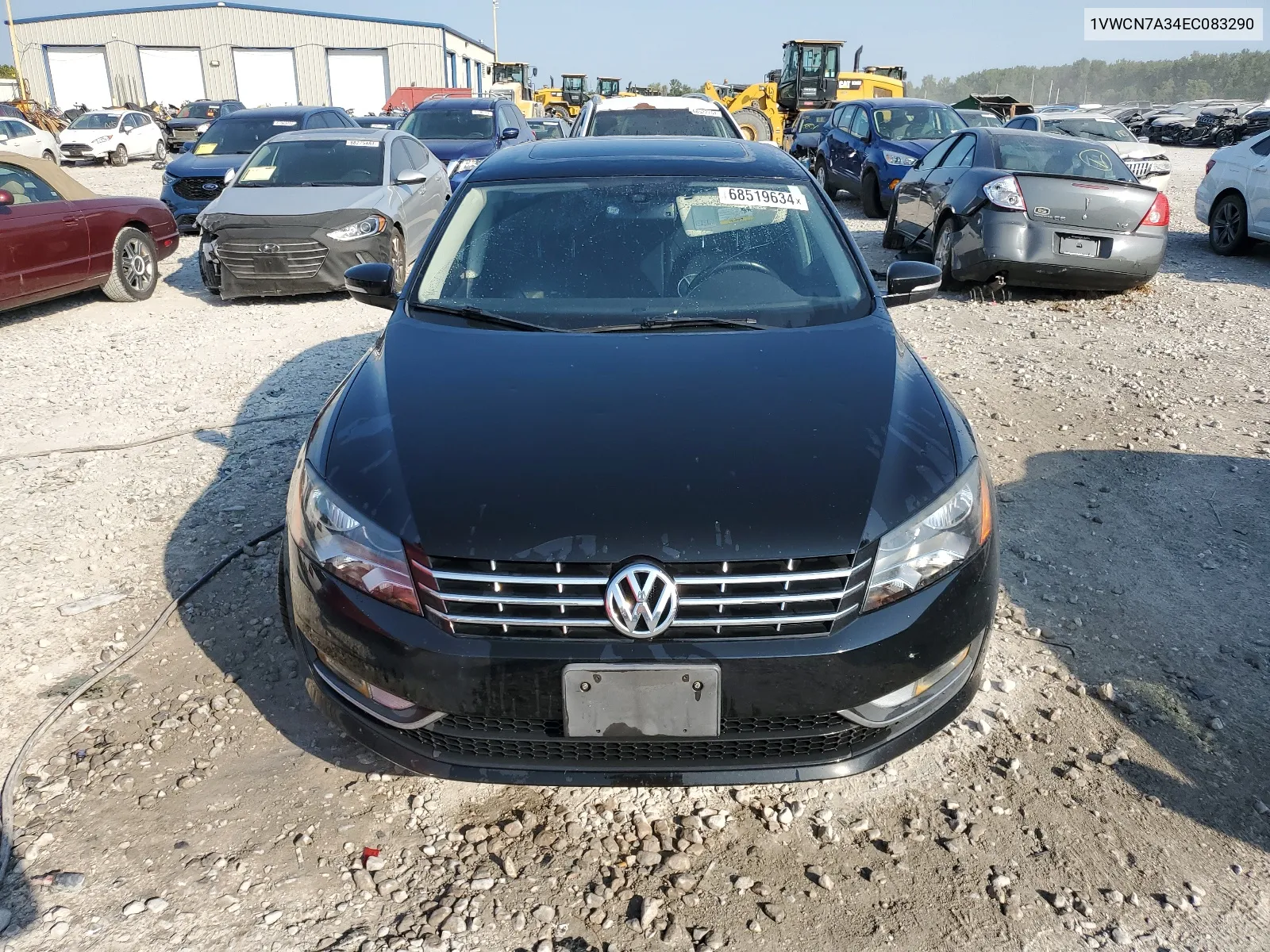 1VWCN7A34EC083290 2014 Volkswagen Passat Sel