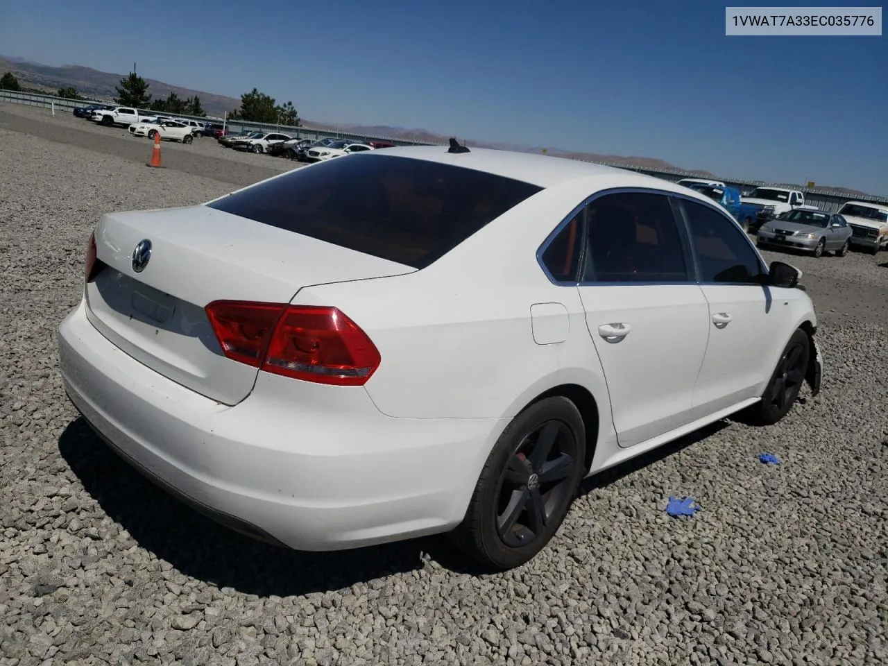 1VWAT7A33EC035776 2014 Volkswagen Passat S