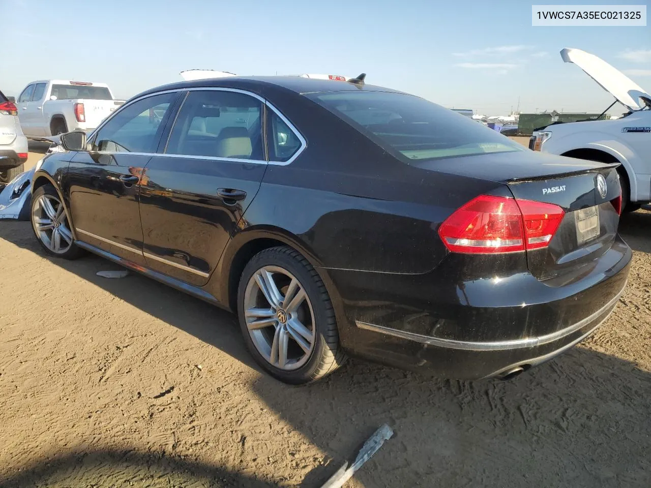 1VWCS7A35EC021325 2014 Volkswagen Passat Sel