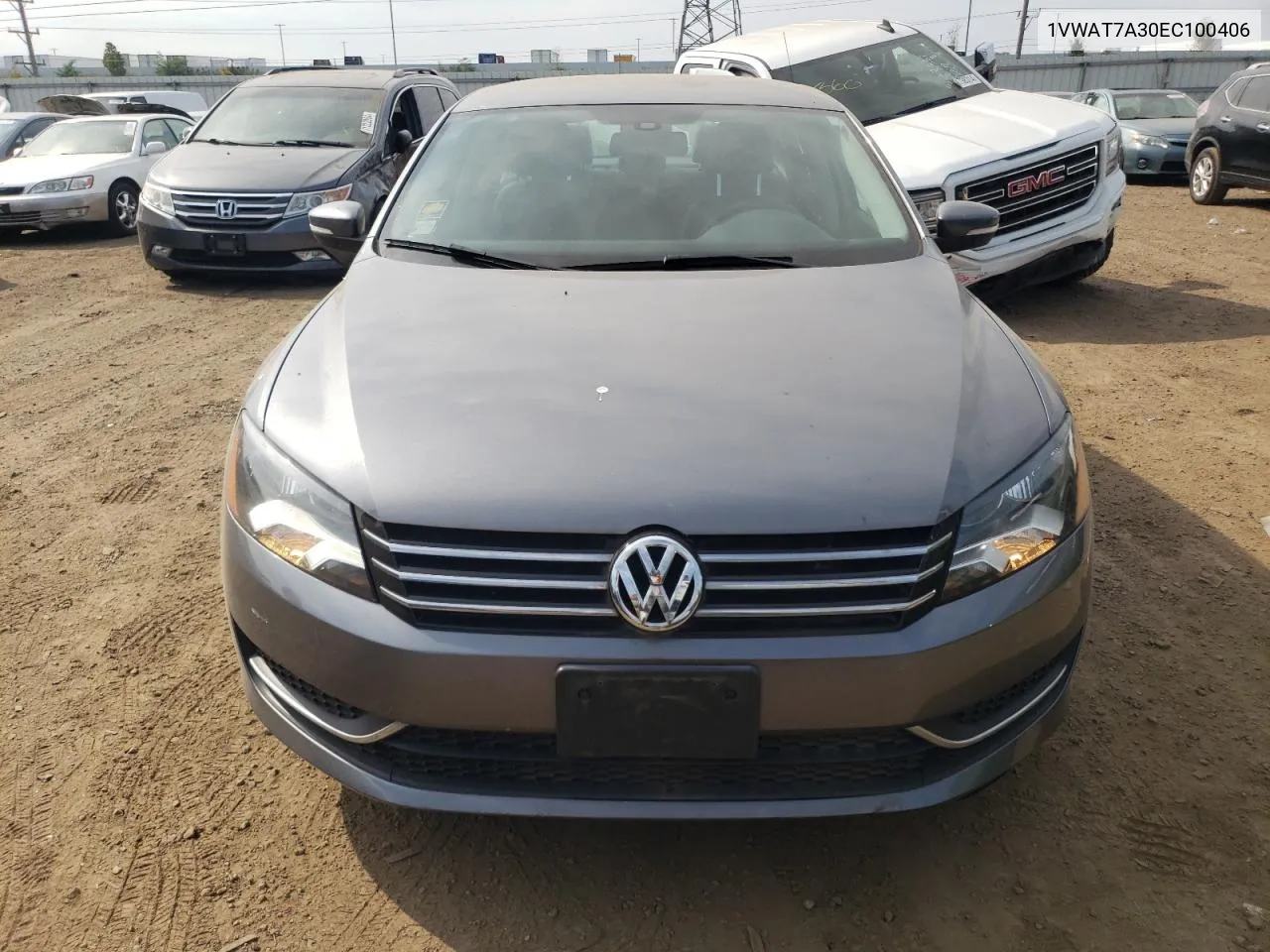 1VWAT7A30EC100406 2014 Volkswagen Passat S