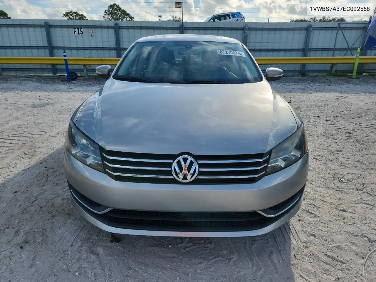 1VWBS7A37EC092568 2014 Volkswagen Passat Se