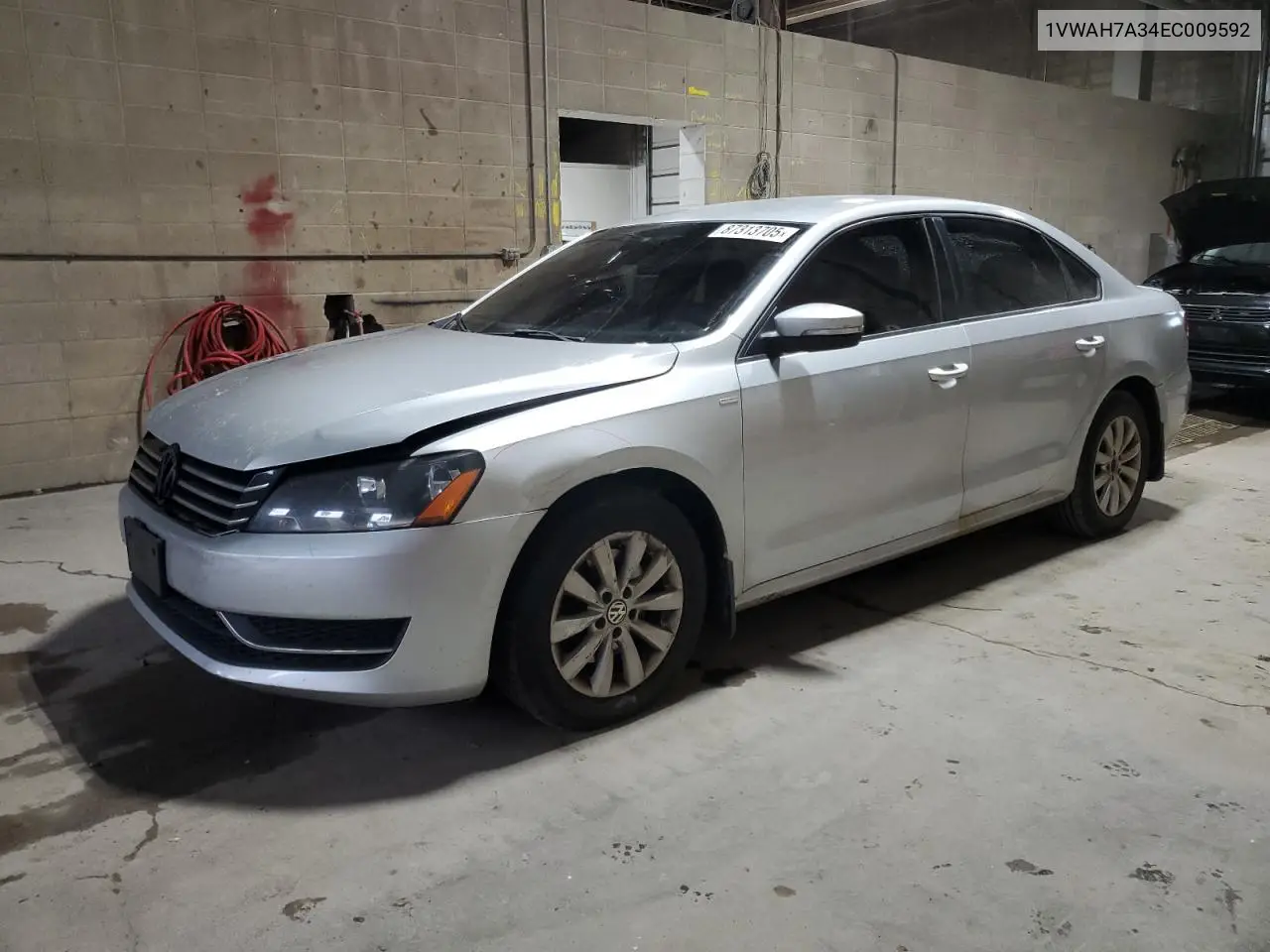 1VWAH7A34EC009592 2014 Volkswagen Passat S