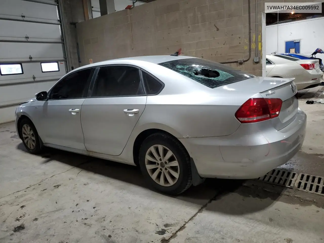 1VWAH7A34EC009592 2014 Volkswagen Passat S