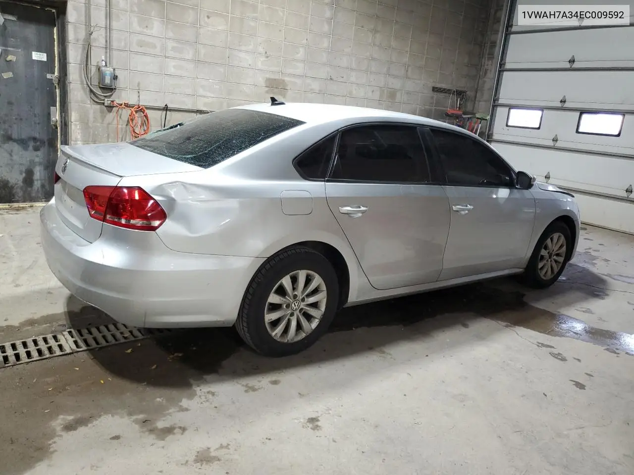 1VWAH7A34EC009592 2014 Volkswagen Passat S