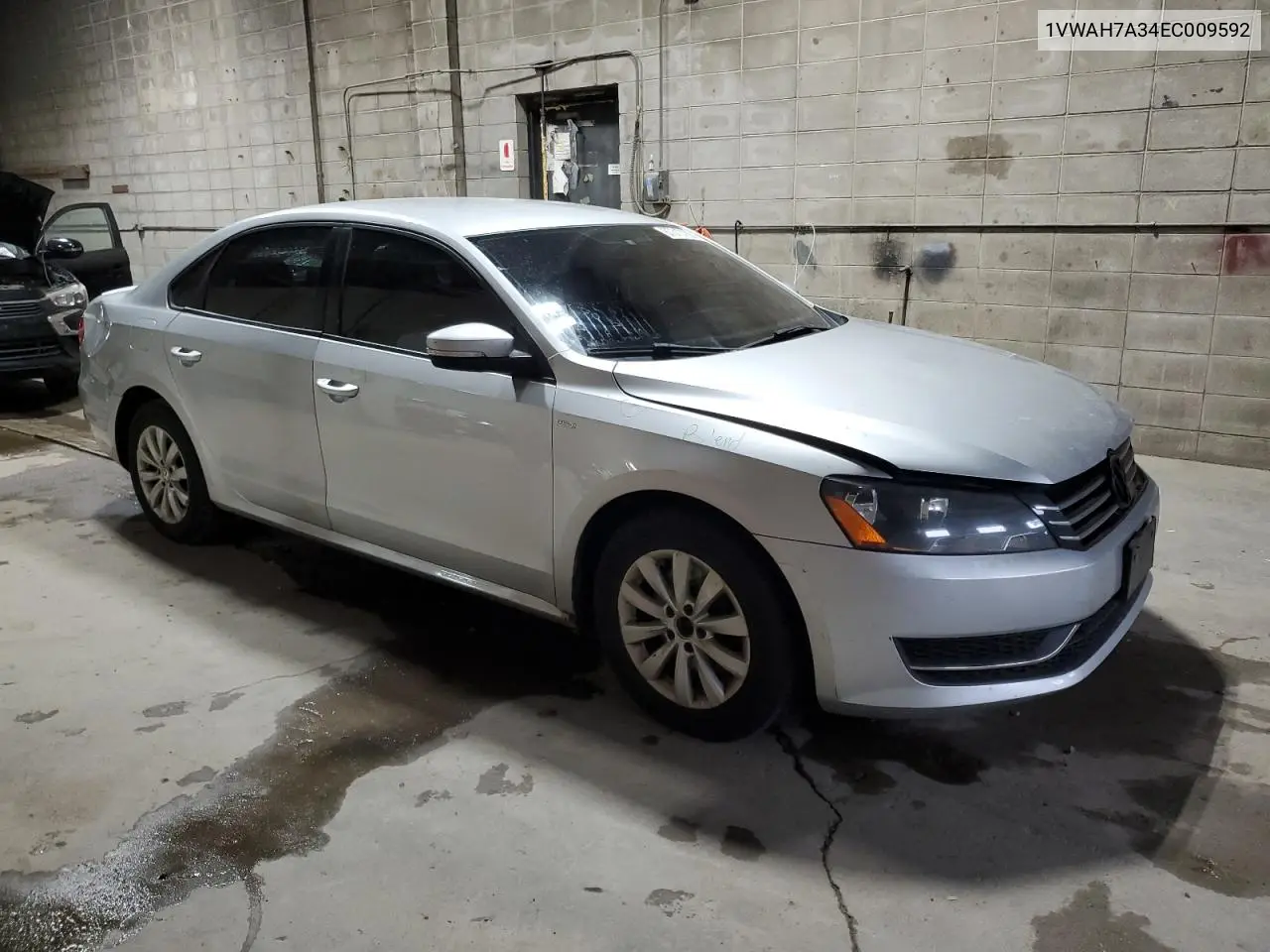 1VWAH7A34EC009592 2014 Volkswagen Passat S