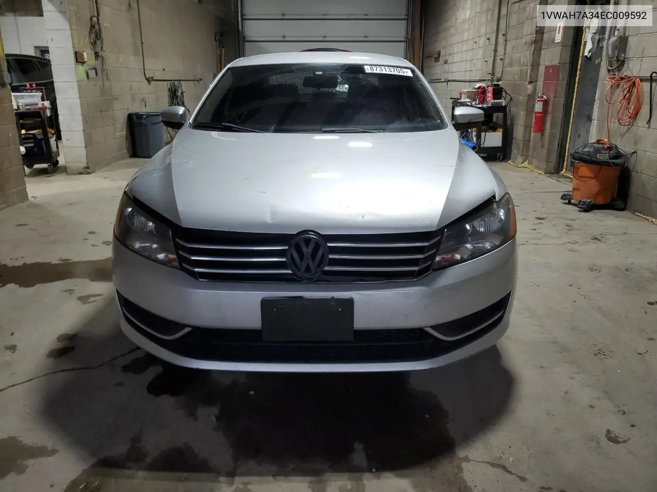 1VWAH7A34EC009592 2014 Volkswagen Passat S