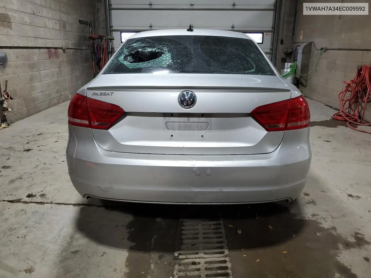 1VWAH7A34EC009592 2014 Volkswagen Passat S