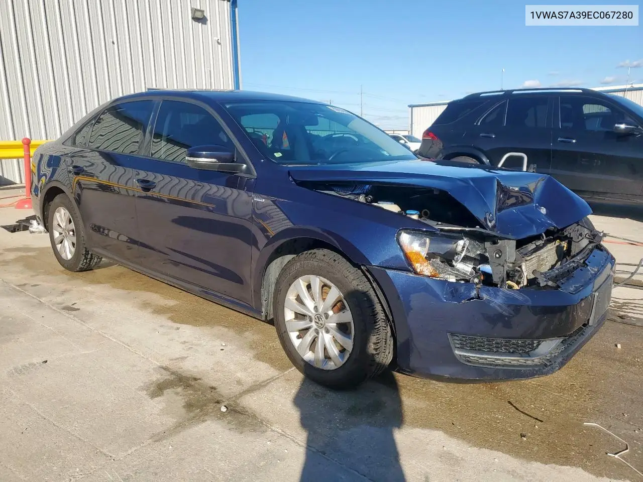 1VWAS7A39EC067280 2014 Volkswagen Passat S