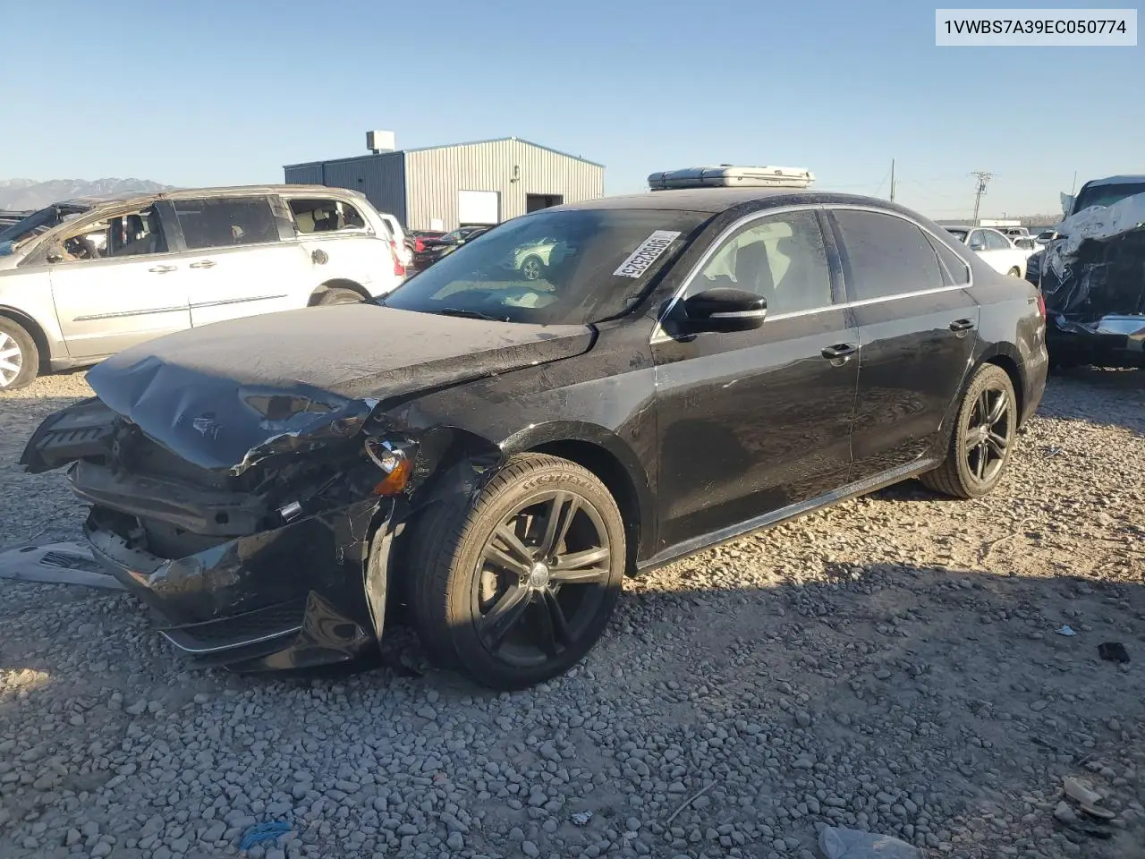 1VWBS7A39EC050774 2014 Volkswagen Passat Se