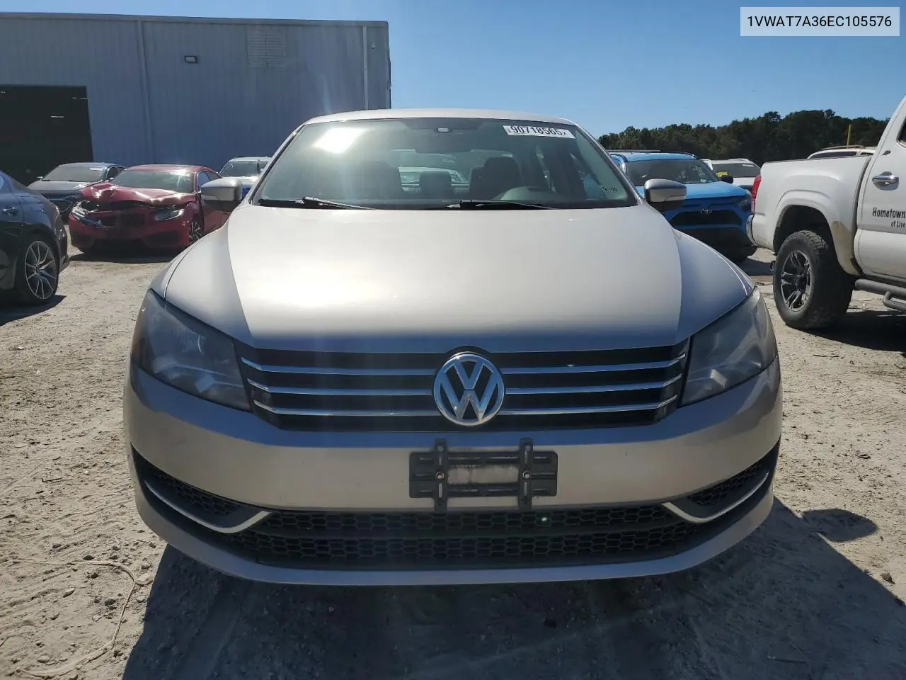 1VWAT7A36EC105576 2014 Volkswagen Passat S