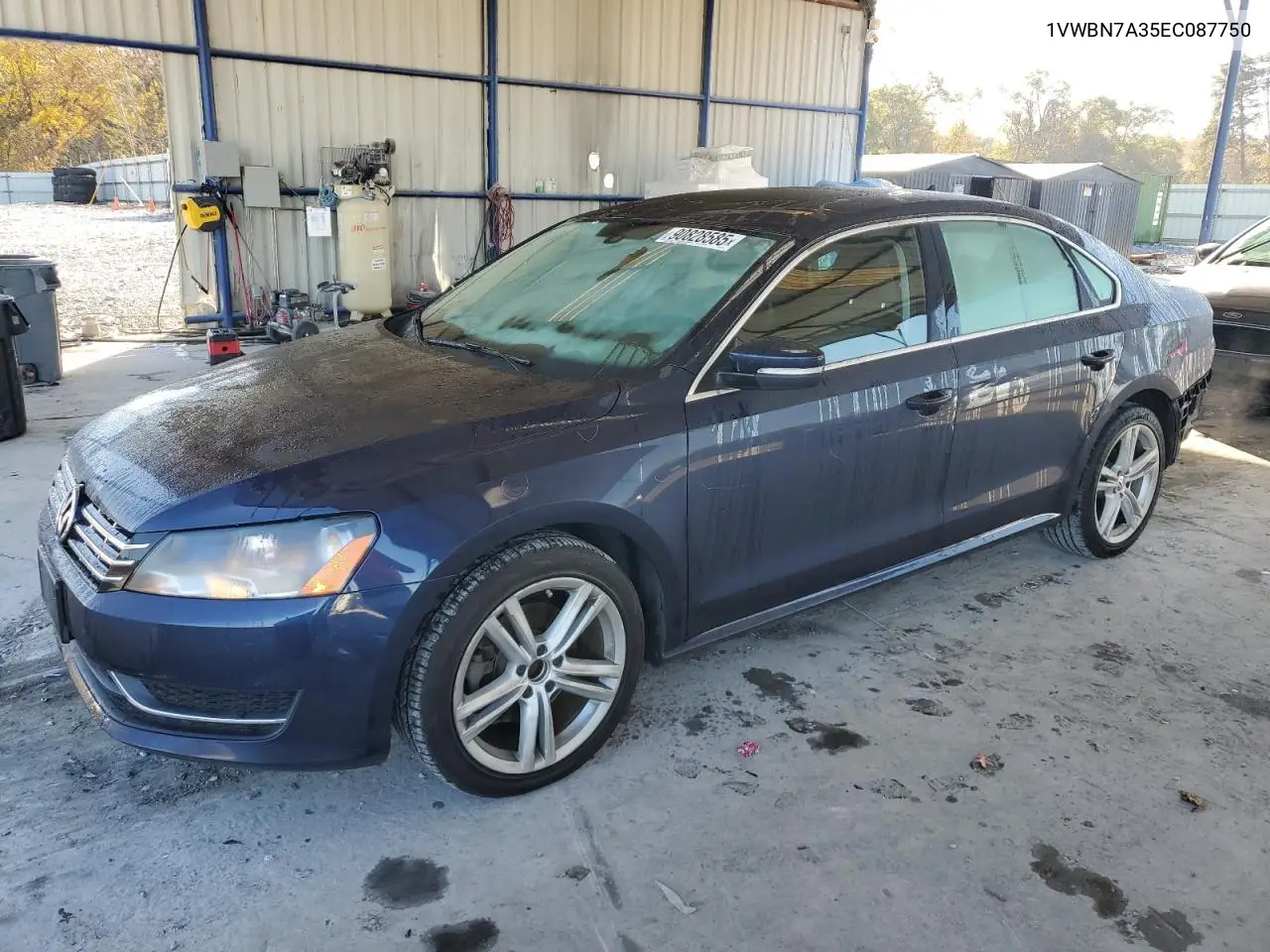 1VWBN7A35EC087750 2014 Volkswagen Passat Se