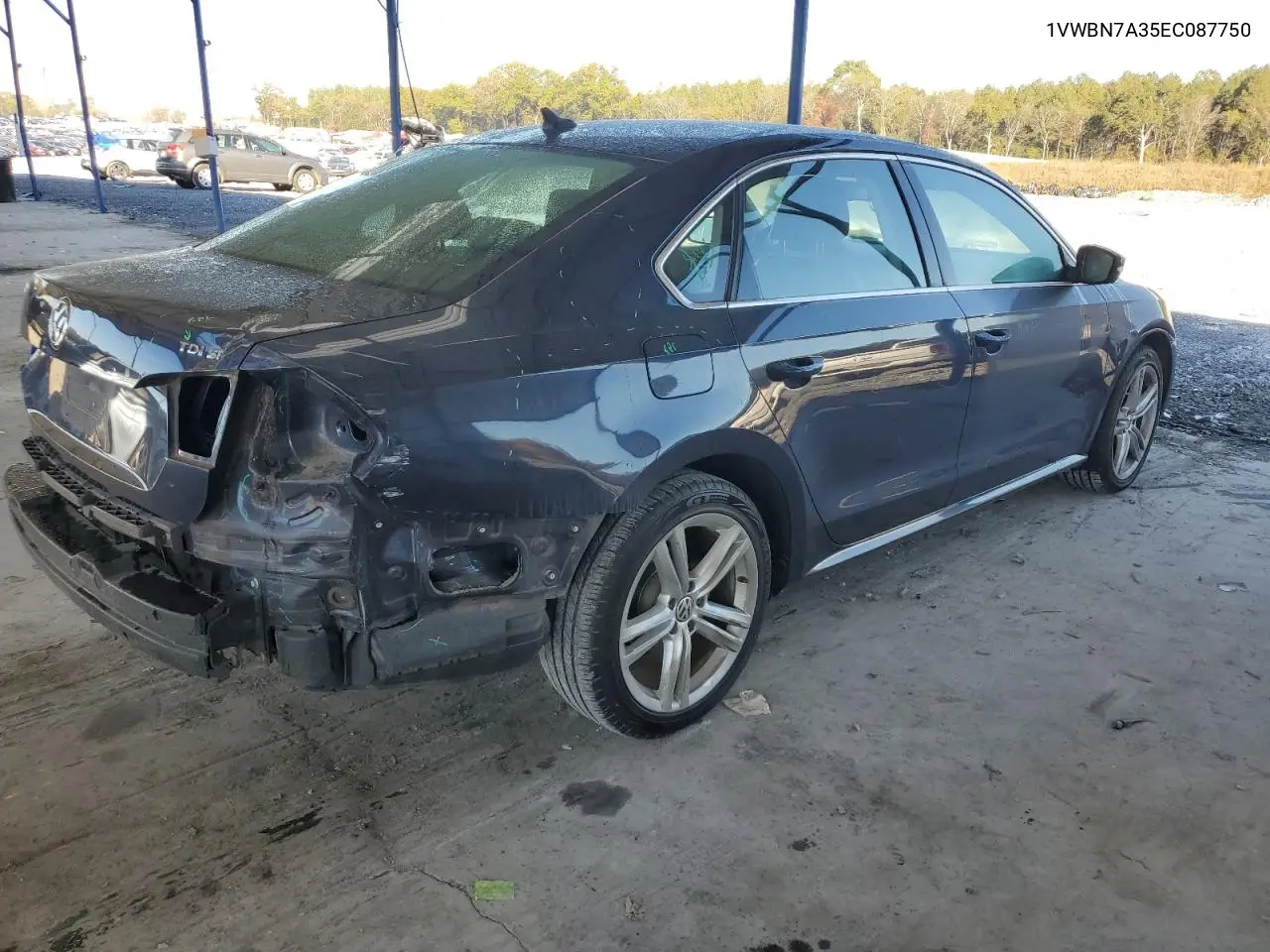 1VWBN7A35EC087750 2014 Volkswagen Passat Se
