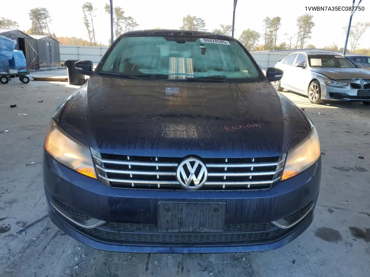 1VWBN7A35EC087750 2014 Volkswagen Passat Se