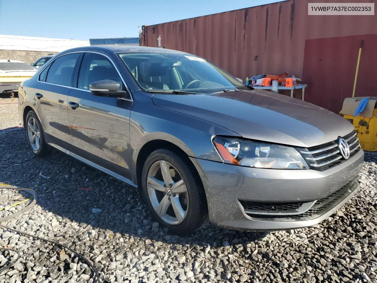 1VWBP7A37EC002353 2014 Volkswagen Passat Se