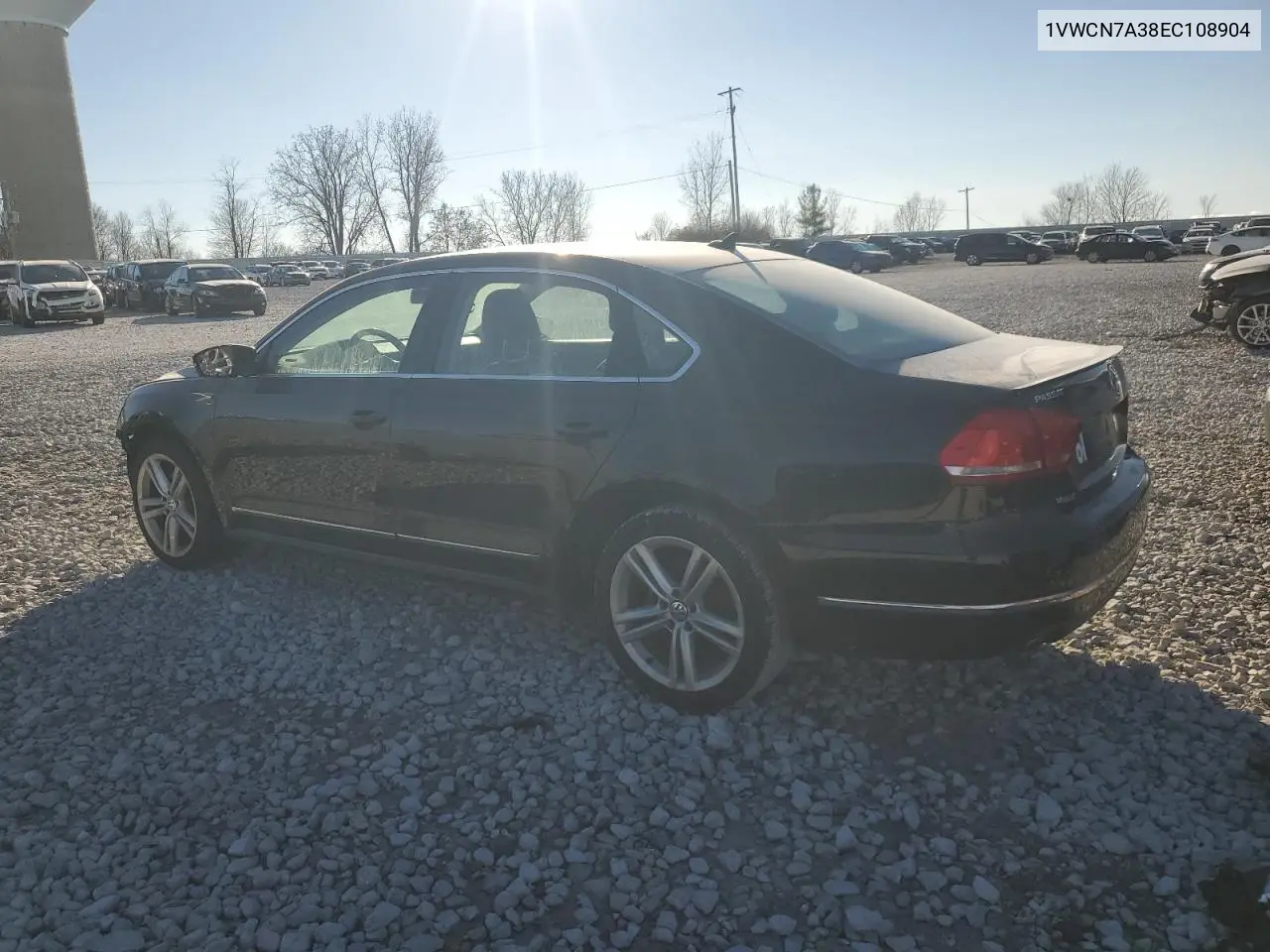 1VWCN7A38EC108904 2014 Volkswagen Passat Sel
