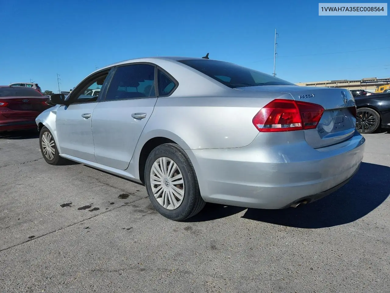 1VWAH7A35EC008564 2014 Volkswagen Passat S