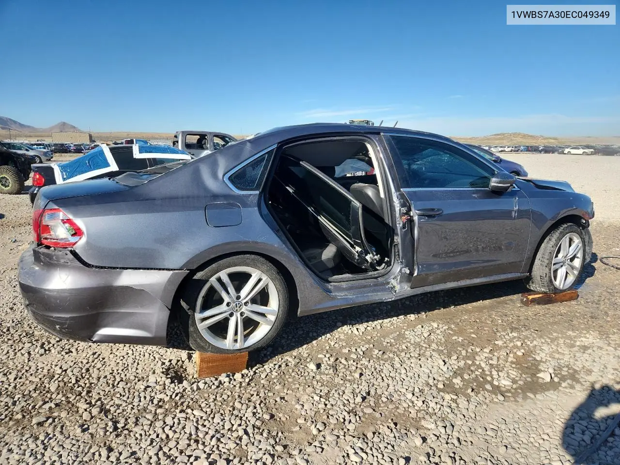 1VWBS7A30EC049349 2014 Volkswagen Passat Se
