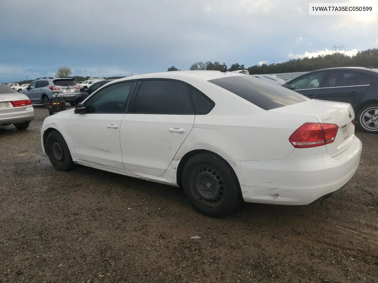 1VWAT7A35EC050599 2014 Volkswagen Passat S
