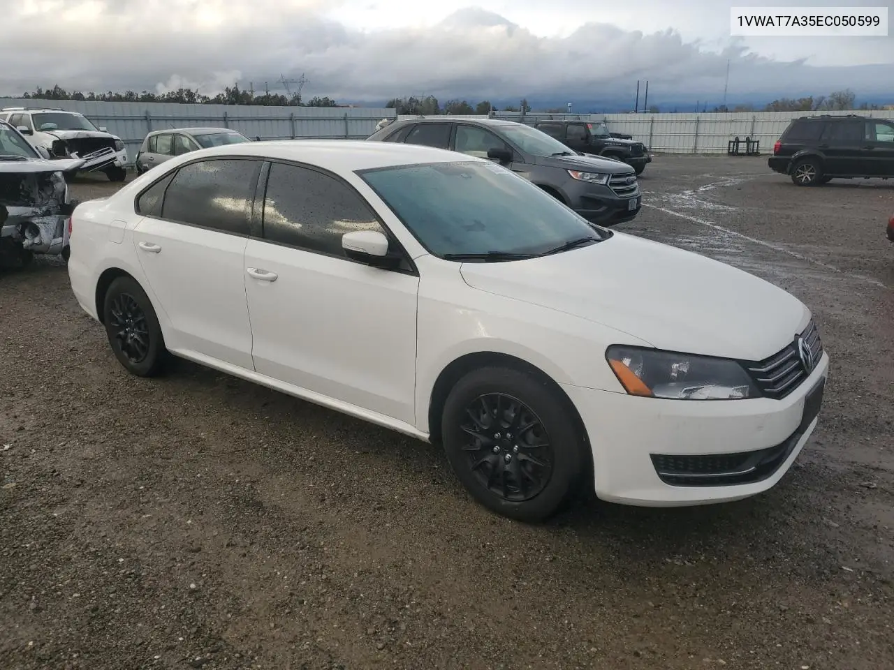 1VWAT7A35EC050599 2014 Volkswagen Passat S