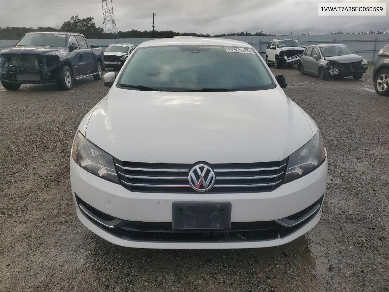 1VWAT7A35EC050599 2014 Volkswagen Passat S
