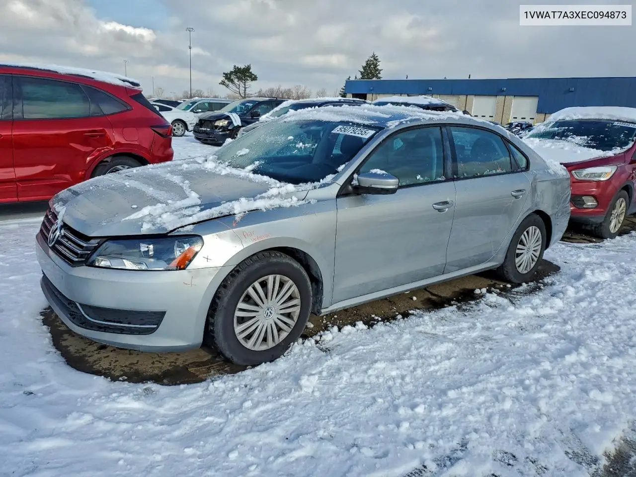 1VWAT7A3XEC094873 2014 Volkswagen Passat S