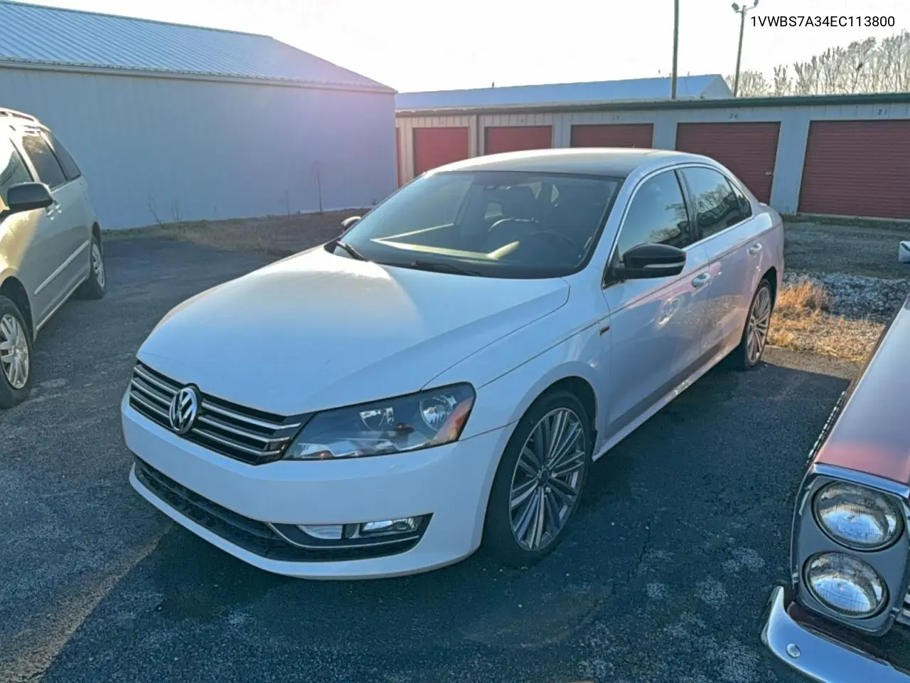 1VWBS7A34EC113800 2014 Volkswagen Passat Se